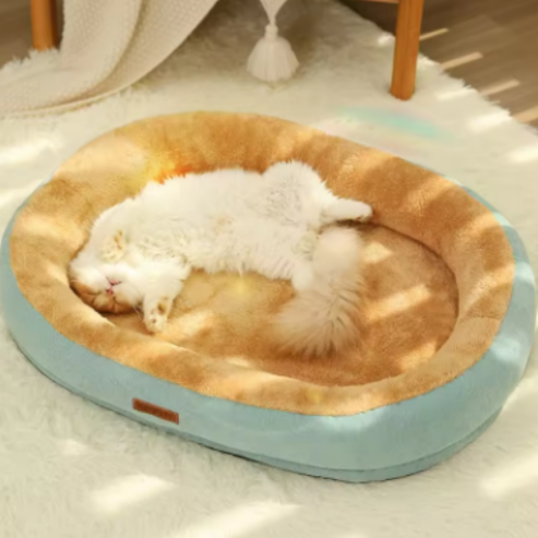 Lit pour Animal de Compagnie Confortable en Peluche