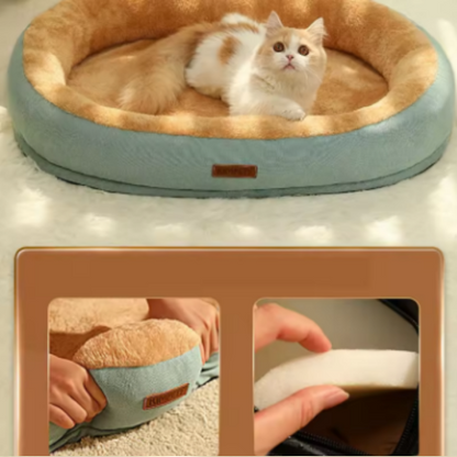 Lit pour Animal de Compagnie Confortable en Peluche